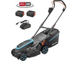 GARDENA PowerMax 37/36V P4A Ready-To-Use - Accu Grasmaaier - 37 cm - Incl. 2 Accu?s