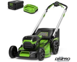 GD60LM46SPK4 Greenworks 60 Volt accu maaier