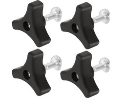 Grasmaaier handvat bouten - set van 4 - driehoek handvat knop moer schroef