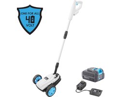 H-Ster accu grasmaaier Lieke 40V - Maaibreedte 220mm - maaihoogte 30-50mm - bladsnelheid 6000/min - incl. 40V accu en lader