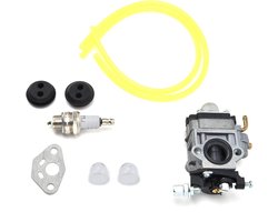 H119-6 42CC Carburateur Revisieset - Bougieset Vervanging voor WT WYK-186 met Inlaatgat