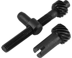 Kettingspanner grasmaaier kettingzaag | 2500 Timberpro Lawnflite 3716 slide adjuster gear .