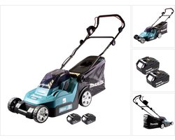 Makita DLM 432 G2 accu grasmaaier 36 V ( 2x 18 V ) 43 cm borstelloos + 2x accu 6.0 Ah - zonder lader
