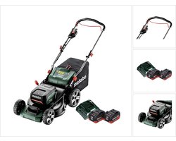 Metabo RM 36-18 LTX BL 46 accu grasmaaier 36 V ( 2x 18 V ) 46 cm borstelloos + 2x accu 10.0 Ah + lader