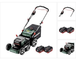Metabo RM 36-18 LTX BL 46 accu grasmaaier 36 V ( 2x 18 V ) 46 cm borstelloos + 2x accu 10.0 Ah - zonder lader