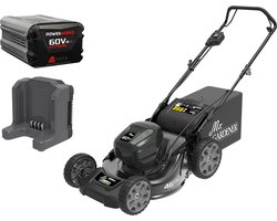 Mr. Gardener accu grasmaaier 60V 4Ah Li-Ion, 46 cm, 4-in-1, 6046, stalen behuizing