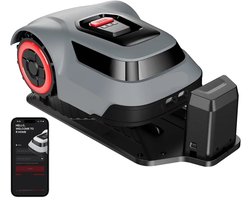 Robotmaaier – Grasmaaier – Automatische Maaier – Tuinrobot – App Bediening – Maaihoogte Instelbaar – Geschikt Voor 1000 m²