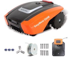 Robotmaaier tot 260 m² met Bluetooth bediening en mulchsysteem