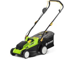 Snoerloze tondeuse - FIELDMANN - 20V - Zaaghoogte 37 cm - Max. hoogte 75 mm - Zonder batterij en oplader
