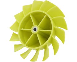 stuk vervangend ventilatorblad 529437004 compatibel met Ryobi 18 Volt draadloze bladblazer P2108 P21081 P21081VN P21081VNM