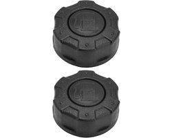 Vervangende brandstoftankdop voor AL-KO grasmaaier 411919 - 2 stuks - compatibel met PRO 140/QSS OHV/PRO 160/QSS OHV