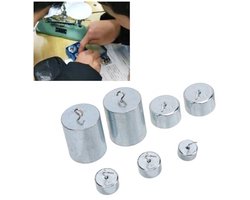 Wetenschappelijke gewichtenset 550g hoge precisie haak voor weegproeven