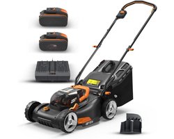 WG743E Accu-Grasmaaier 40V – Professionele Grasmaaier Met Mulchfunctie – PowerShare-Accu – Grasmaaien Zonder Kabel – Ideaal Voor Tuinen Tot 500m²