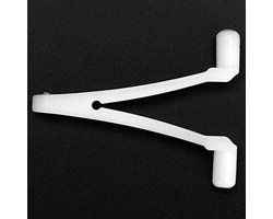 Ymiko 6PCS Pool Pool Butterfly V-clip voor zwembadbladhark Skimmer Vacuümkop