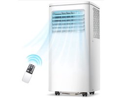 Airco - Mobiele Airco - Airconditioner - Airconditioning - 3 in 1 - Met Raamafdichtingskit - 2600 Watt - Temperatuur instelling van 16° tot 31° - Met Afstandsbediening 2 Snelheden - Wit