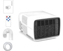 Draagbare airco 2700 BTU stille mini airconditioner voor camper en camping met ontvochtigen 280W compacte koeling