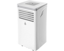 Grokos - Mobiele Airco 12000 BTU - Airconditioner - Wit - Airco - Stille Airconditioning met Afstandsbediening - Mobiele Airco voor Slaapkamer - Woonkamer - Kantoor