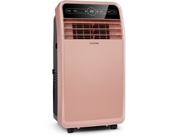 Klarstein Mobiele airconditioner met luchtafvoerslang, 4-in-1 airconditioner met ventilator, luchtontvochtiger & nachtmodus, Kleine & draagbare airconditioner met app-bediening, 12000 BTU Laag verbruik