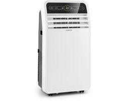 Klarstein Mobiele airconditioner met luchtafvoerslang, 4-in-1 airconditioner, ventilator, luchtontvochtiger & nachtmodus, Kleine & draagbare airconditioner voor thuis & op kantoor, Laag verbruik, 7000 BTU