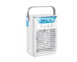 Lilac & Lily Mobiele Airco – Aircooler zonder afvoerslang - 3 in 1 Mini Airco, Humidifier & Ventilator - Verneveling - 650 ml