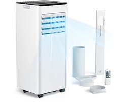 Mobiele airconditioner 9000 BTU - Stille 4-in-1 Koeling voor Ruimtes tot 25 m²