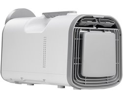Mobiele Airconditioner met 4250 BTU, 3 Snelheidsinstellingen en 24-uurs timer, Bediening met Afstandsbediening, Temperatuurbereik van 16-32 °C, Afmetingen: 510x270x315 mm