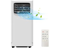 ZRSS® Mobiele Airco - Met Afstandsbediening - Voor Onder Andere Huiskamer en Slaapkamer