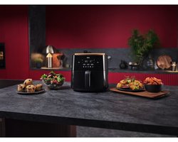 AEG AAF5B Enkel 5 l Vrijstaand 1500 W Heteluchtfriteuse Zwart