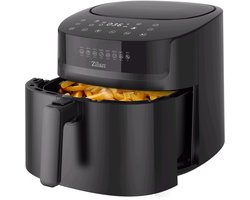 Airfryer XXL – 6,5 Liter – 1800 W – Touchscreen – 40–200°C – Automatische Programma’s – Uitneembare Mand – Zwart