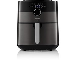 Arzum Airtasty XL Air Fryer AR2091-2300 | Zwart/Chroom - Heteluchtfriteuse - 6 Liter - 1750W