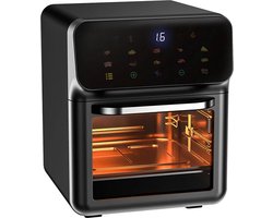 BALASHOV - Airfryers Heteluchtairfrayer - Luchtfriteuse - Airfryer - Heteluchtfriteuse - Airfryer xl - Glazen voorkant - 10L