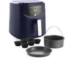 BK Connect XXL Airfryer 7,6L met 3-delige bakset - PFAS-vrij