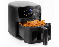 BluMill Airfryer – Heteluchtfriteuse met 8 Programma’s – 4,5 Liter – 1500W – Inclusief Crispplaat