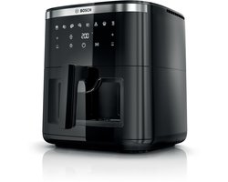 Bosch MAF671B0 Airfryer XXL - Serie 6 - 7,2L - Shake alarm - Kijkvenster - Warmhoudfunctie - 7 programma's - Tot 5 personen - Zwart