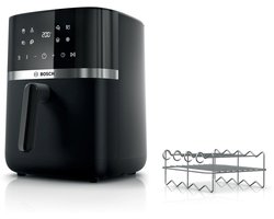 Bosch Serie 4 MAF462B1 friteuse Enkel 6,1 l Vrijstaand 2050 W Heteluchtfriteuse Zwart