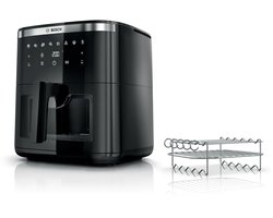 Bosch Serie 6 MAF671B1 friteuse Enkel 7,2 l Vrijstaand 1800 W Heteluchtfriteuse Zwart