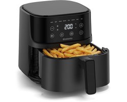 Brabantia Airfryer XL - 4 liter - Digitaal Touchscreen - 8 Kookprogramma's - Tot 4 Personen - PFAS-Vrij - 80ºC tot 200ºC - 1700 Watt - BBEK1134