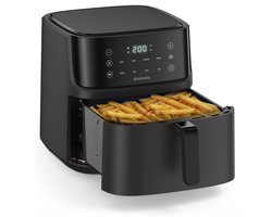 Brabantia Airfryer XXL - 7.6 liter - Digitaal Touchscreen - 8 Kookprogramma's - Tot 8 Personen - PFAS-Vrij - 80ºC tot 200ºC - 1700 Watt - BBEK1138