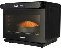 BREND BR-2234 Vrijstaande XXL Airfryer Stoomoven Combi - Digitaal Display met Touch - Zelfreinigend – Timer – Draaispit - Met Accessoires - 24 Liter