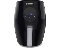 BROCK Digitale Airfryer 3.5L – 1200W Heteluchtfriteuse Zonder Olie – PFAS-vrij, Antiaanbaklaag & Touchscreen – Zwart