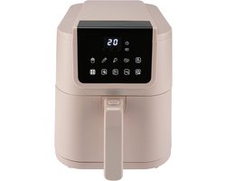 Compacte Keramische Airfryer 5 Liter - PFAS-vrij & Stil - Gezond Frituren in Beige