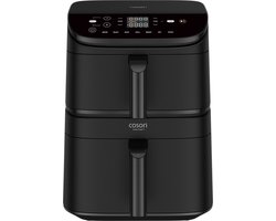 Cosori Turbo Tower Dubbel 10,8 l Vrijstaand 2630 W Heteluchtfriteuse Zwart