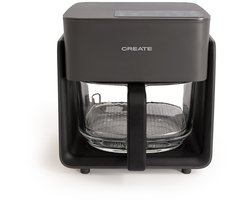 CREATE - 4,2L Glazen Airfryer - AIR FRYER STUDIO CRYSTAL
