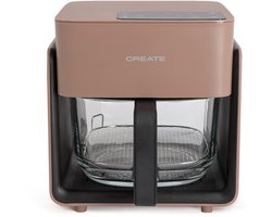 CREATE - 4,2L Glazen Airfryer met stoomfunctie - AIR FRYER STUDIO CRYSTAL