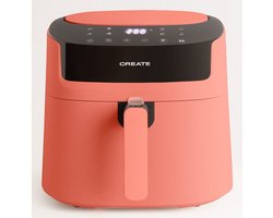 CREATE AIR PRO LARGE Enkel 6,2 l Vrijstaand 1800 W Heteluchtfriteuse Terracotta