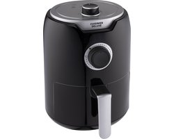 Cuisinier Deluxe Hetelucht friteuse - Airfryer - Gezond Frituren - Hetelucht Frietpan - met Timer - 2 Liter