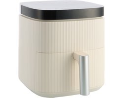 Greenpan Silhouette Air Fryer XL - 5L - enkele mand - tot 4 personen - PFAS-vrij - 12 programma's - Automatisch uitschakelen - Met timerfunctie - Cream