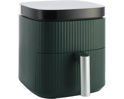 Greenpan Silhouette Air Fryer XL - 5L - enkele mand - tot 4 personen - PFAS-vrij - 12 programma's - Automatisch uitschakelen - Met timerfunctie - Moroccan Green