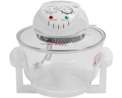 Grote Heteluchtfriteuse met Glazen Pan 12L Olievrij Koken