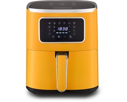 Heinrich's HFR 8216 - Heteluchtfriteuse - Airfryer - 5 Liter - Geel